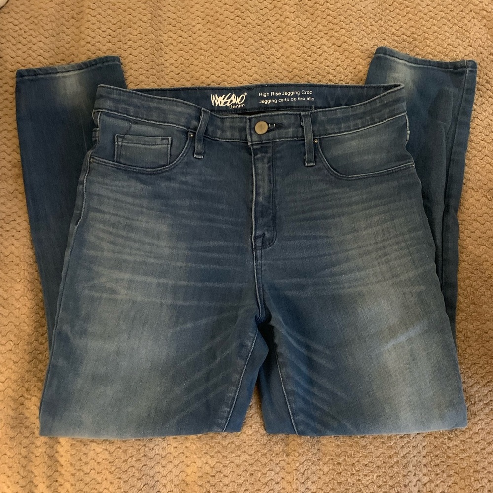 Mossimo High Rise Jegging Crop Size 8